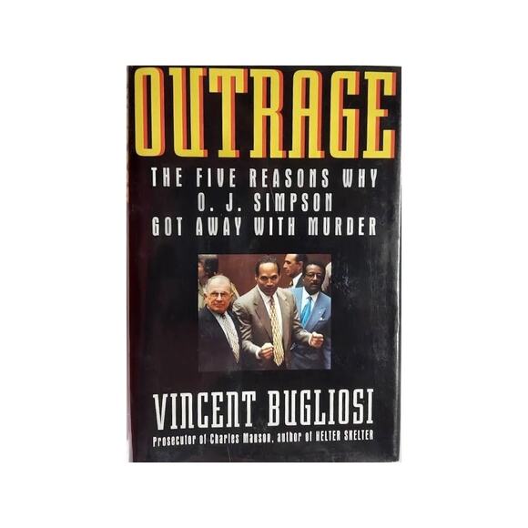 Outrage HardCover Book Author Vincent Bugliosi - Picture 1 of 4